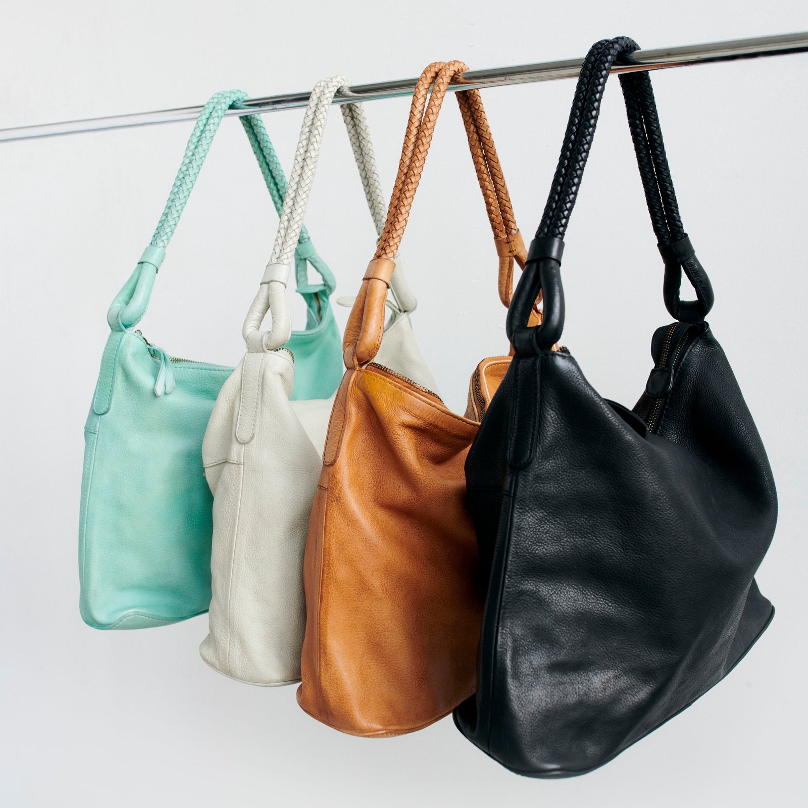 Leather shoulder outlets handbags