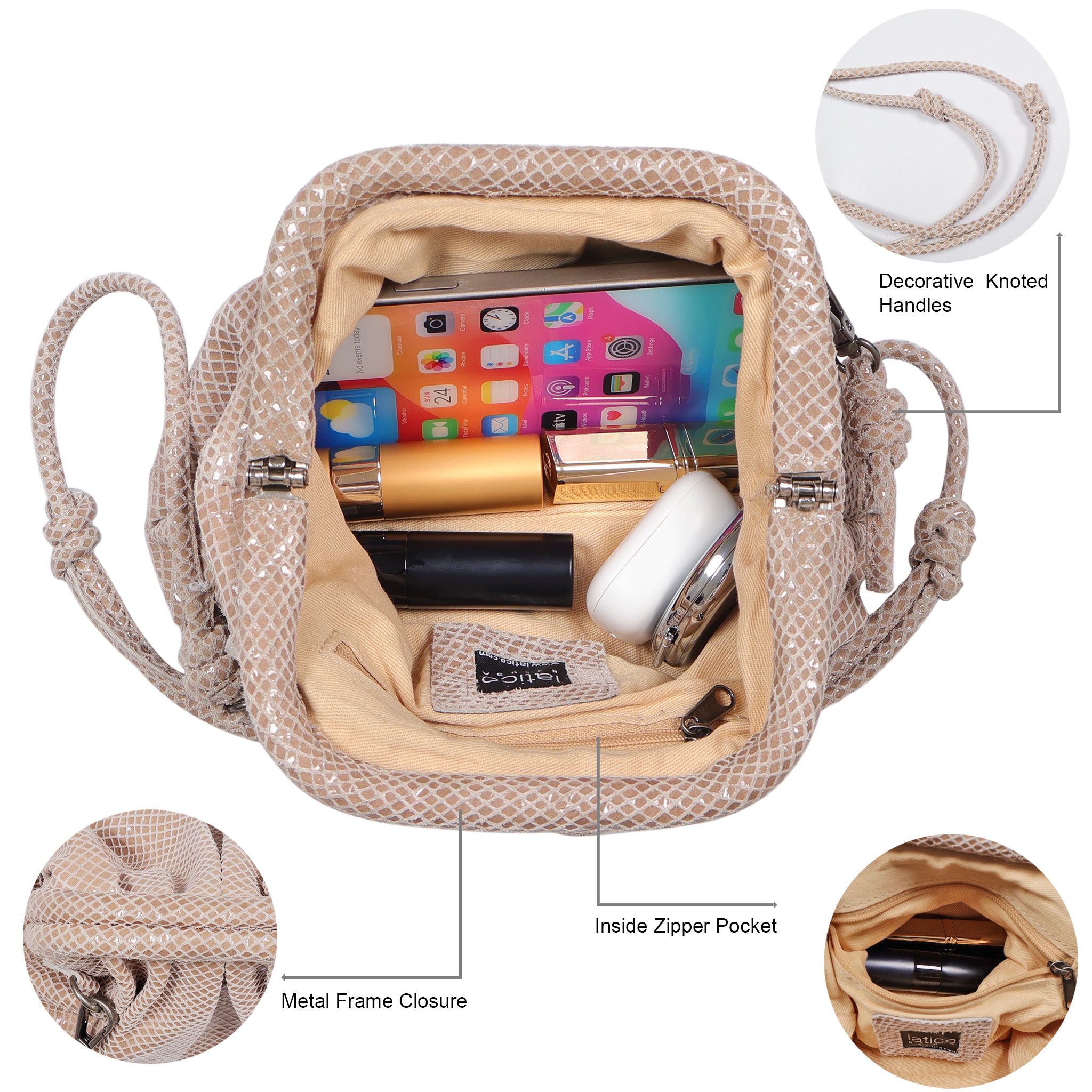 シュリンク付LIMITOVERCOLLECTION4BOX特典パック Buy the Foil Layla Leather Crossbody Bag | Clutch-Style Purse