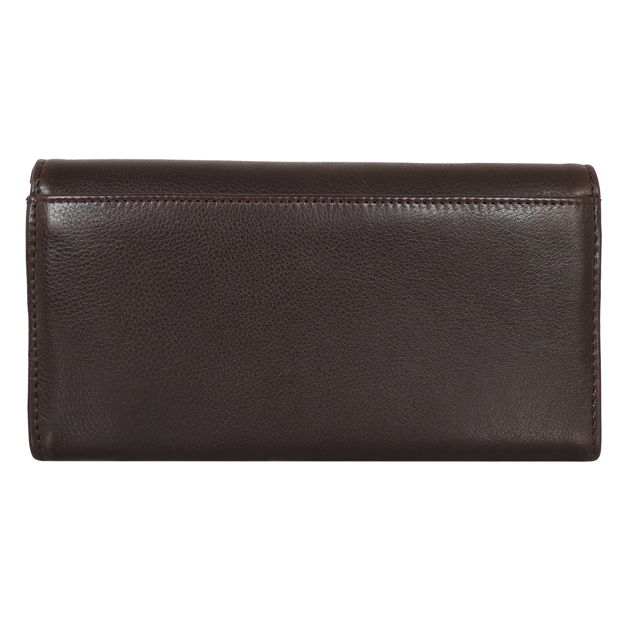 Barb Milled Leather Wallet | Trifold Coin Pocket | Latico