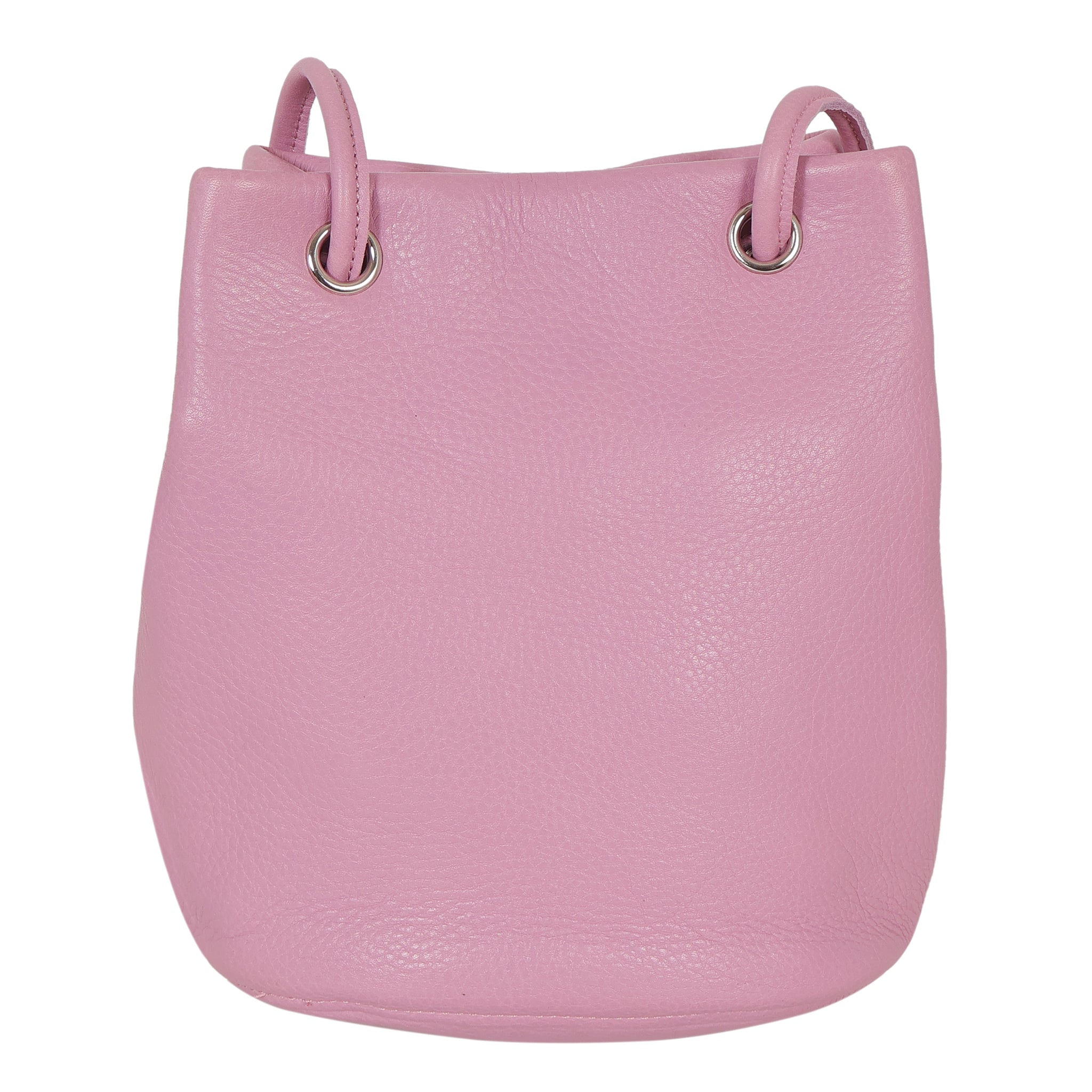 Buy the Cassidy Leather Crossbody Bag | Drawstring Bucket Bag