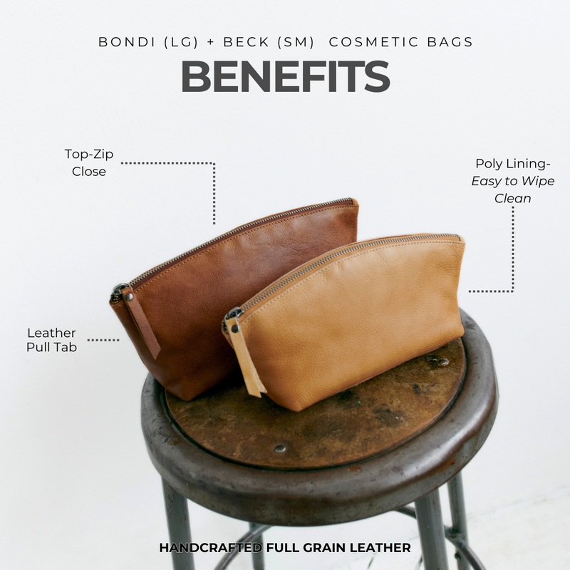 Bondi Cosmetic Bag/Travel Kit (Lg)