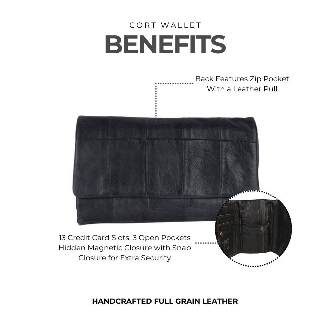 Cort Wallet - Latico Leathers