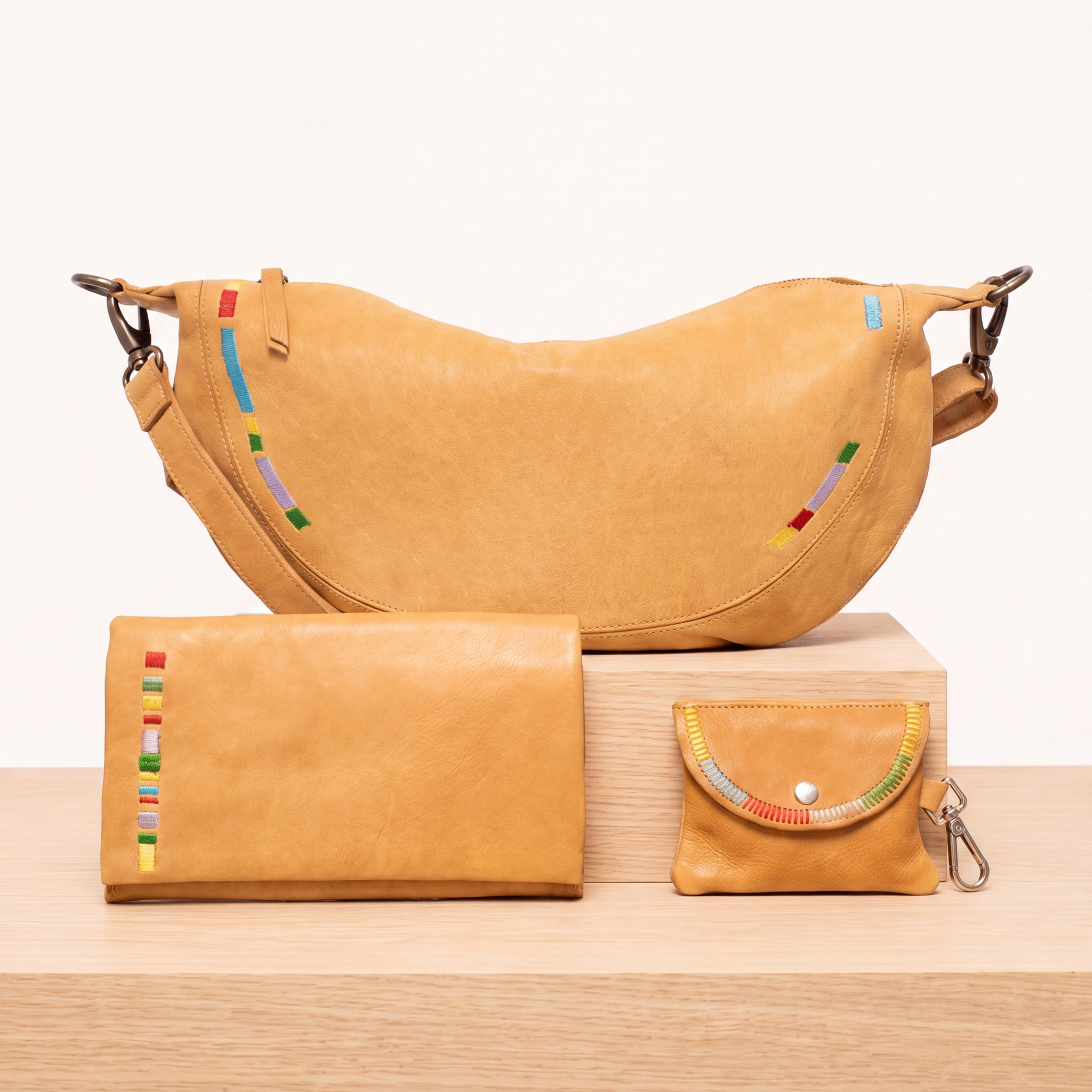 Camel Embroidered Bundle