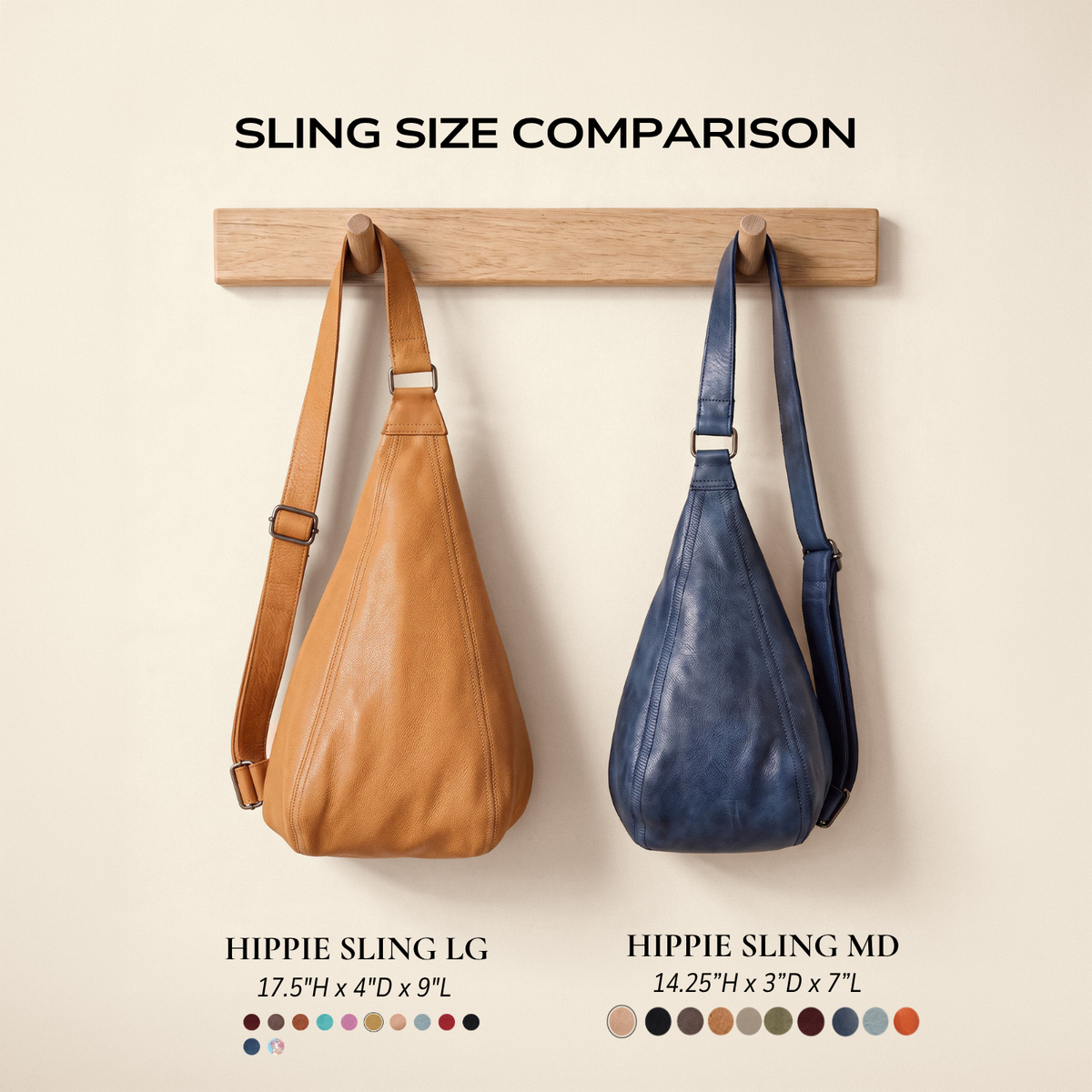 Hippie Leather Sling Bag
