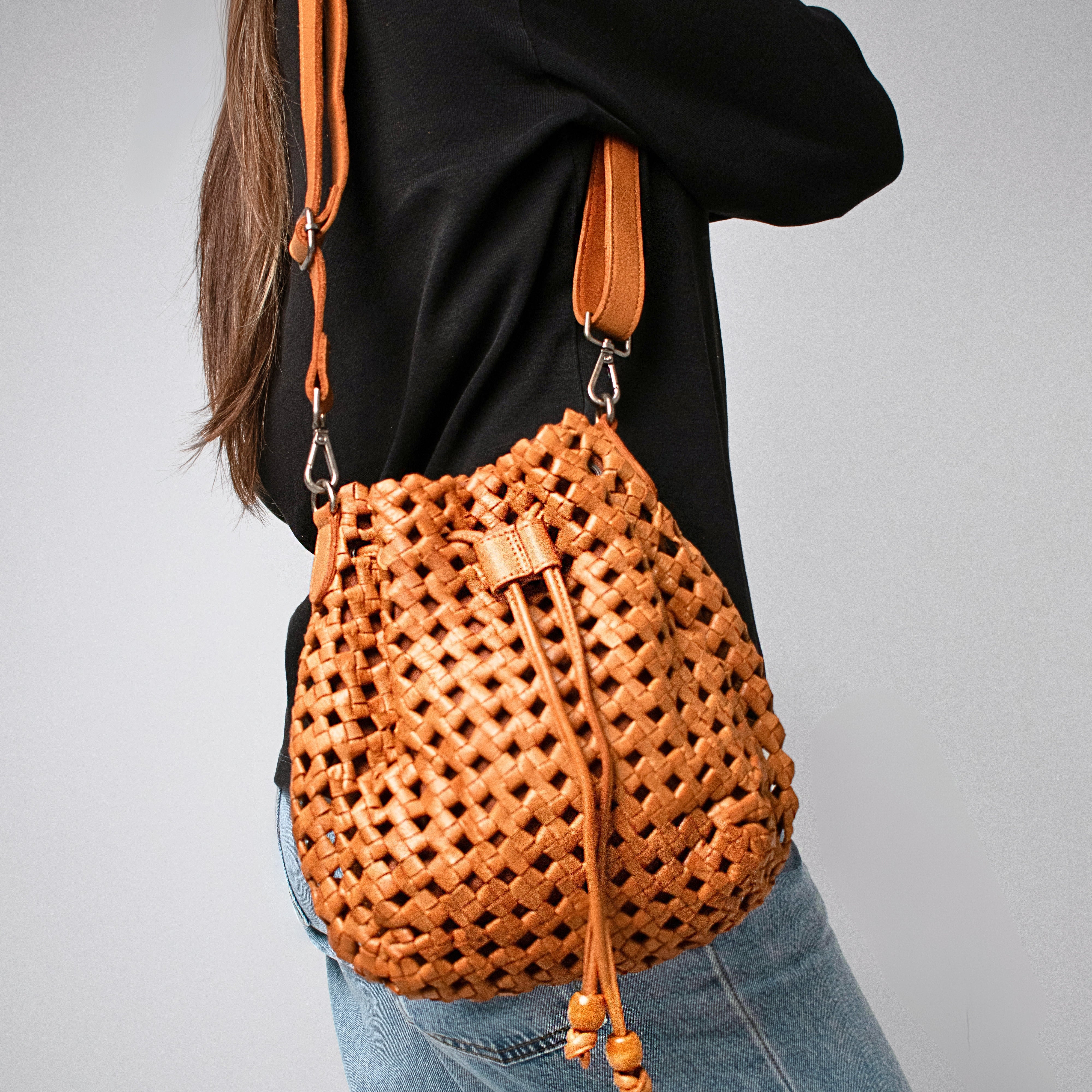 Catalina Leather Crossbody Bag