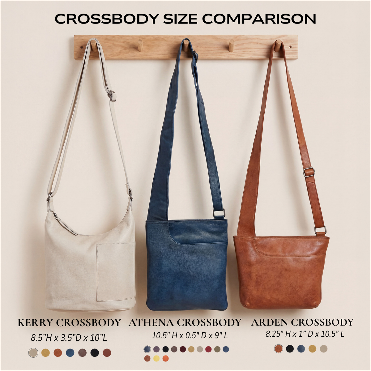 Arden Leather Crossbody