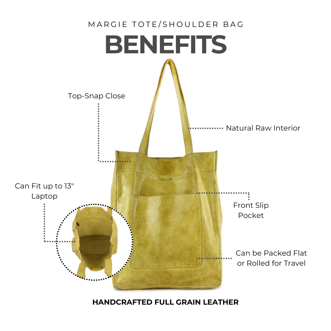 Margie Tote/Shoulder Bag - Latico Leathers