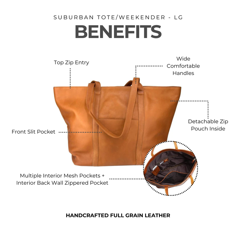 Latico Leathers Suburban Tote