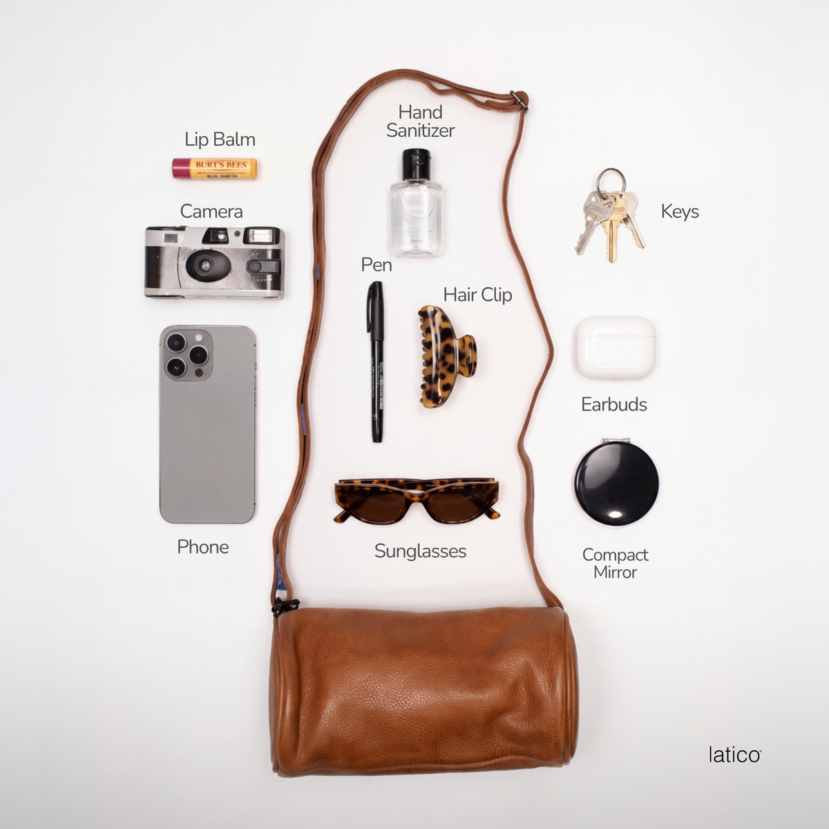 Twyla Leather Crossbody Bag