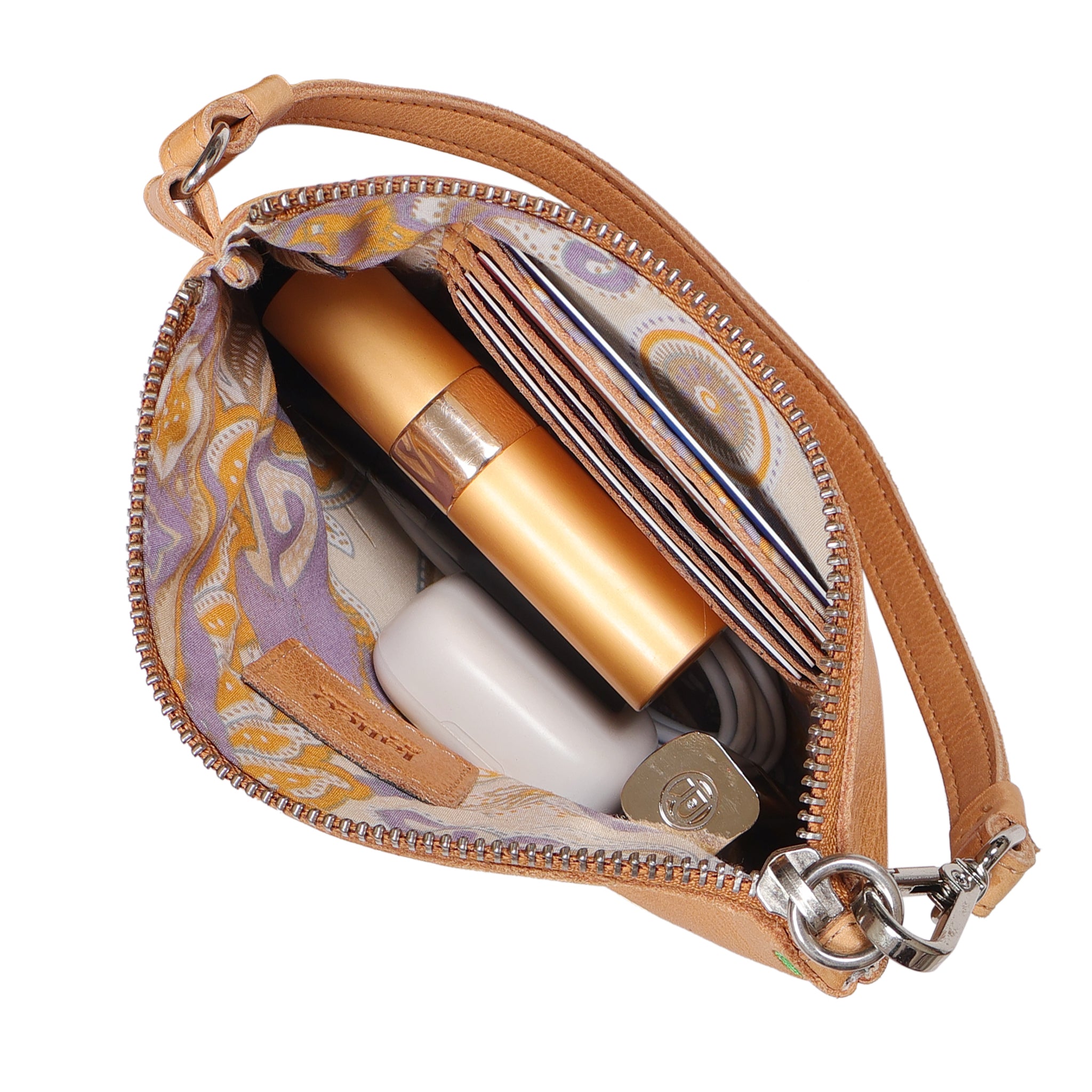 Buy Leather Heart Zip Pouch | Perfect for Small Essentials