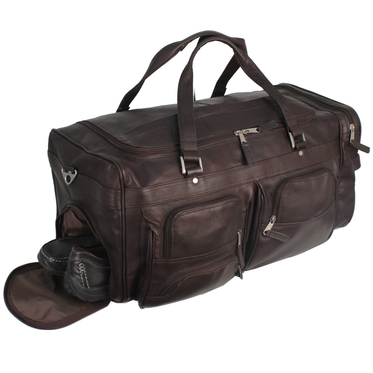 Deluxe Leather Travel Bag