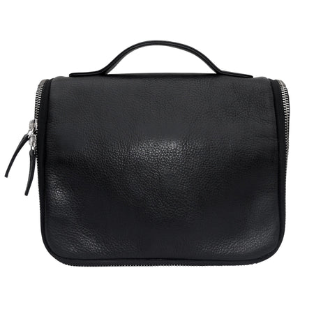 Hanging Leather Travel Kit