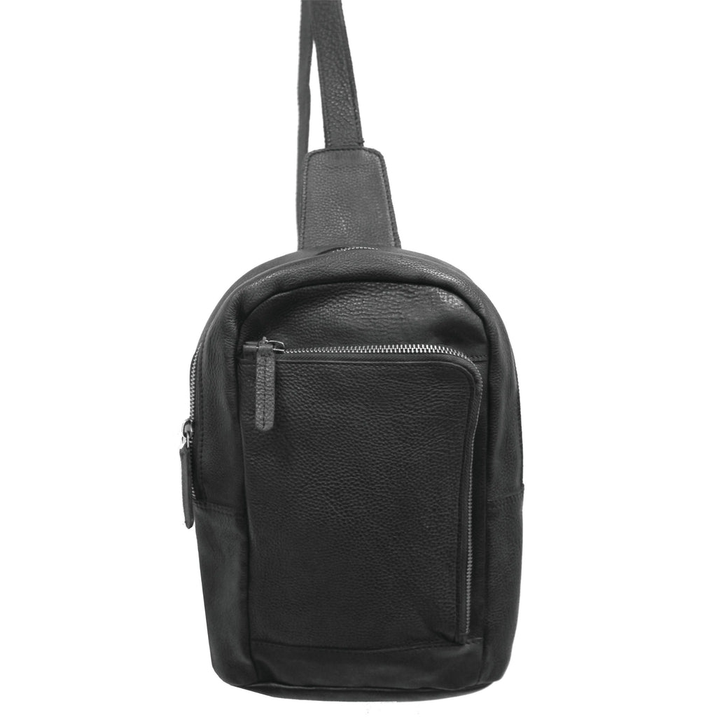 Austen Multi-Pocket Shoulder Bag - Dark Brown