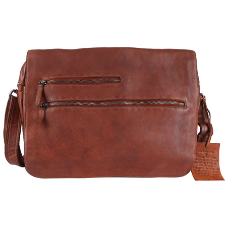 Spring St. Leather Messenger Bag