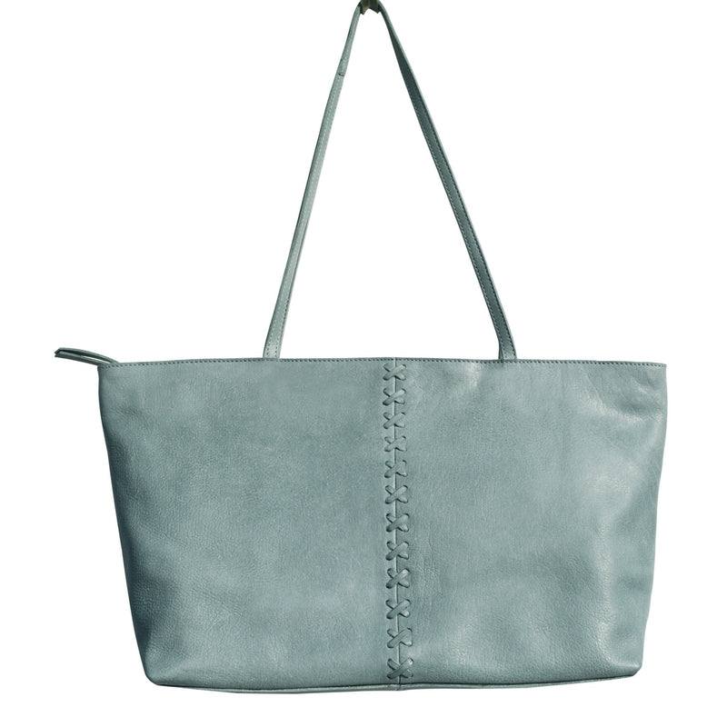 MARS' MEDIUM, classic leather tote in Dark Olive - Shop PACHA Handbags &  Totes - Pinkoi