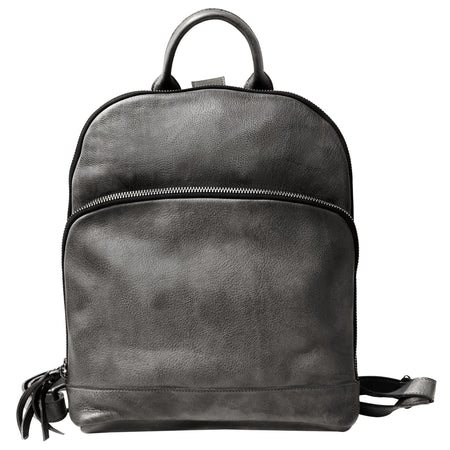 Full-Grain Leather | Aleks Leather Backpack | Indigo | Women's