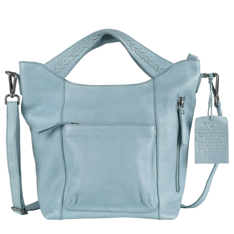 Under One Sky Teal Faux Leather Crossbody Purse