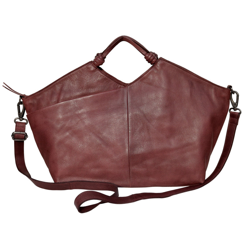 STS Lily Leather Crossbody Purse - Women's Bags in Cognac Multi