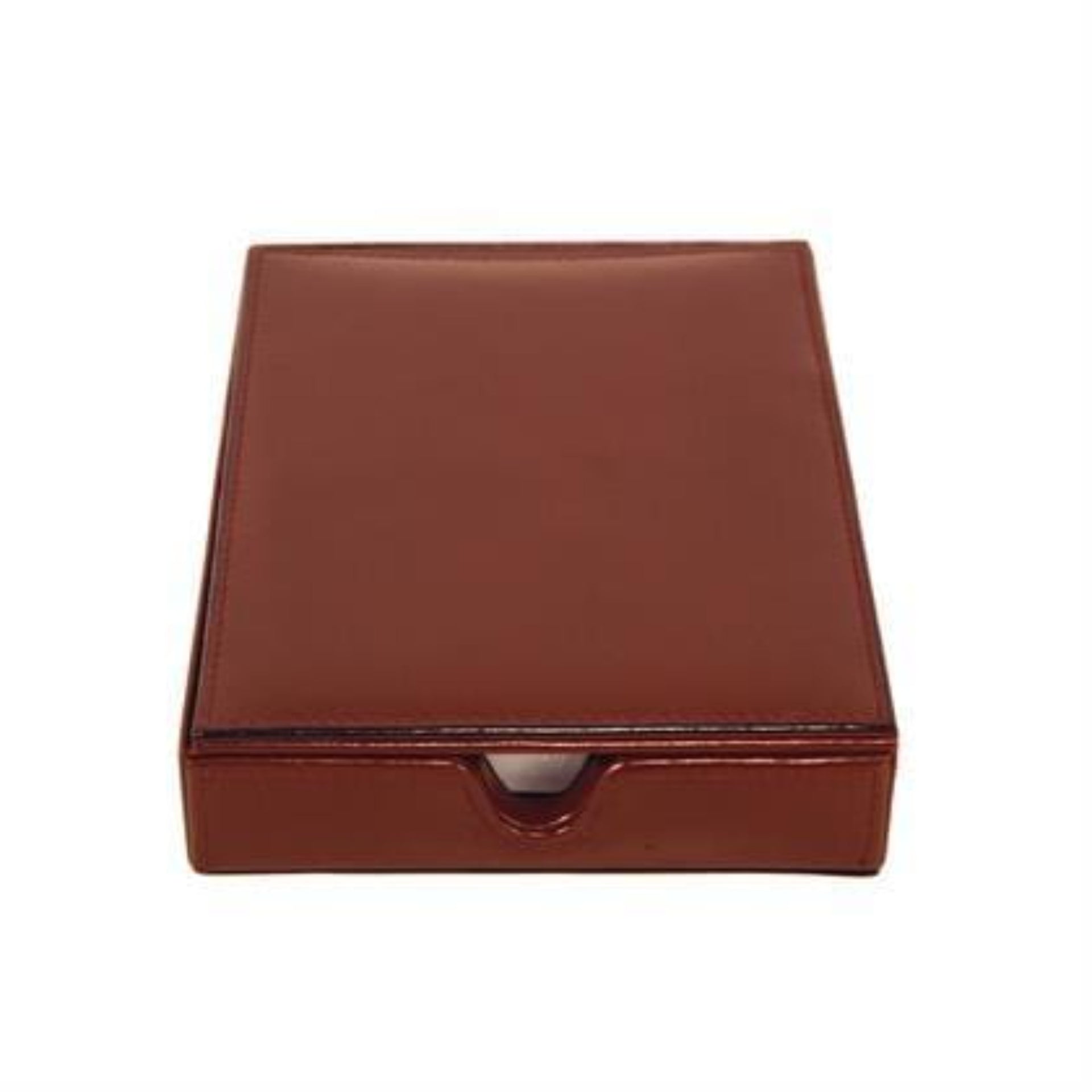 Leather Desk Memo Holder