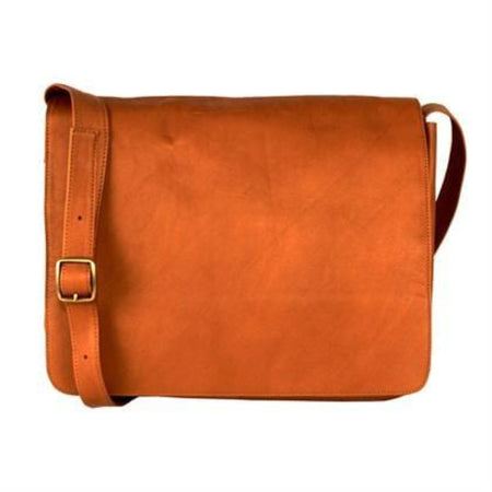 Yosemite Leather Laptop Messenger Bag - Lg