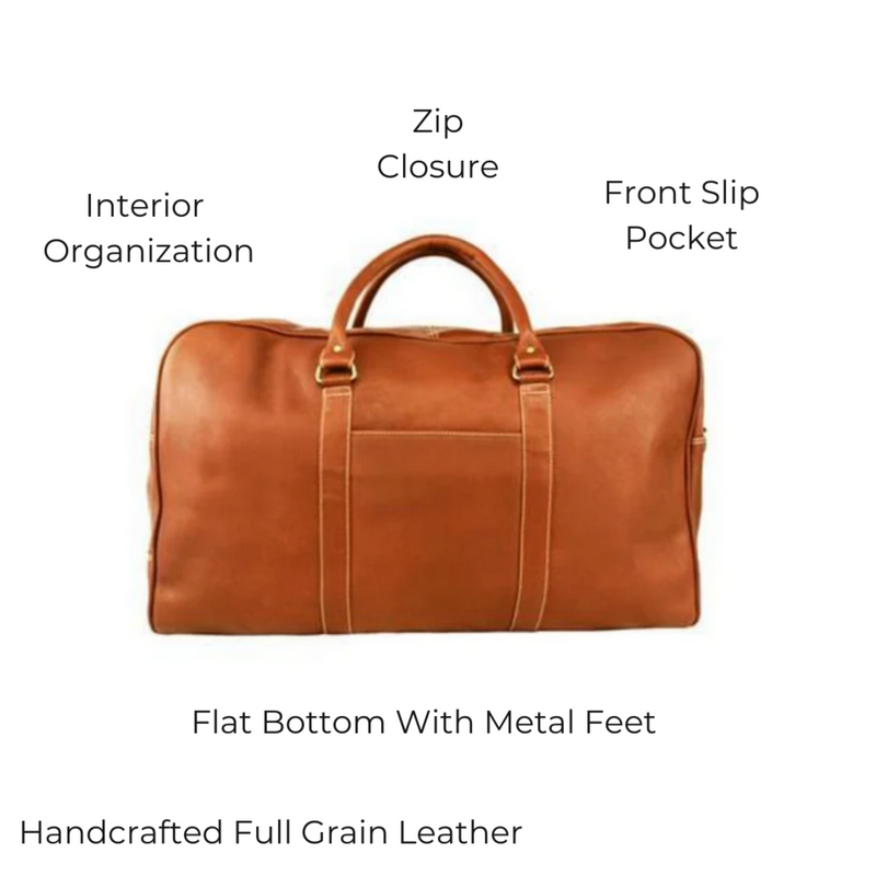Latico cabin leather duffel sale