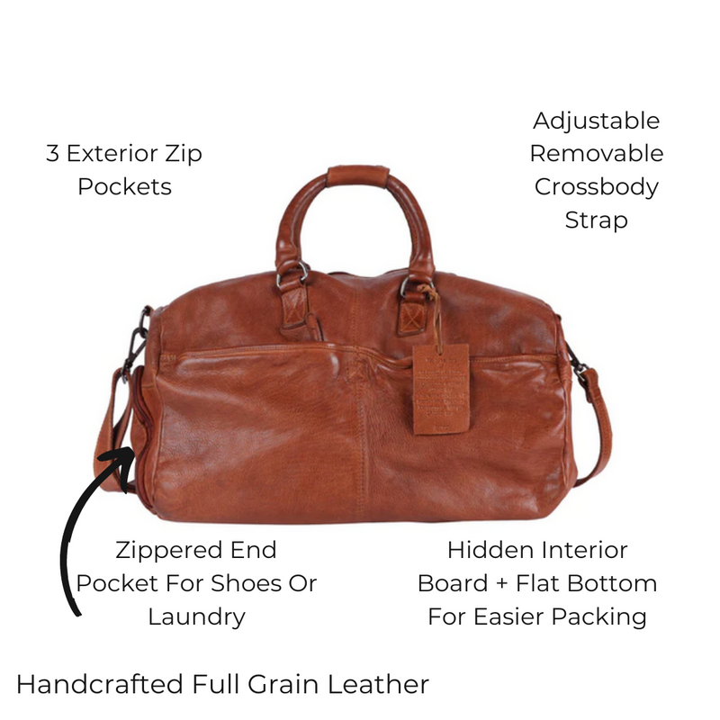 Latico leather duffel Clearance