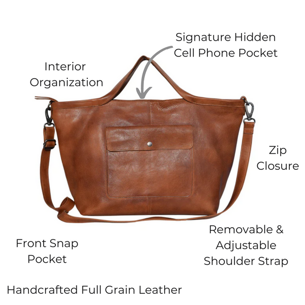 Cartouchière leather crossbody bag Louis Vuitton Brown in Leather