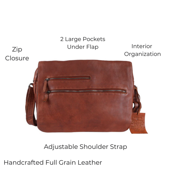 Men's Leather Messenger Bags | Latico Leathers